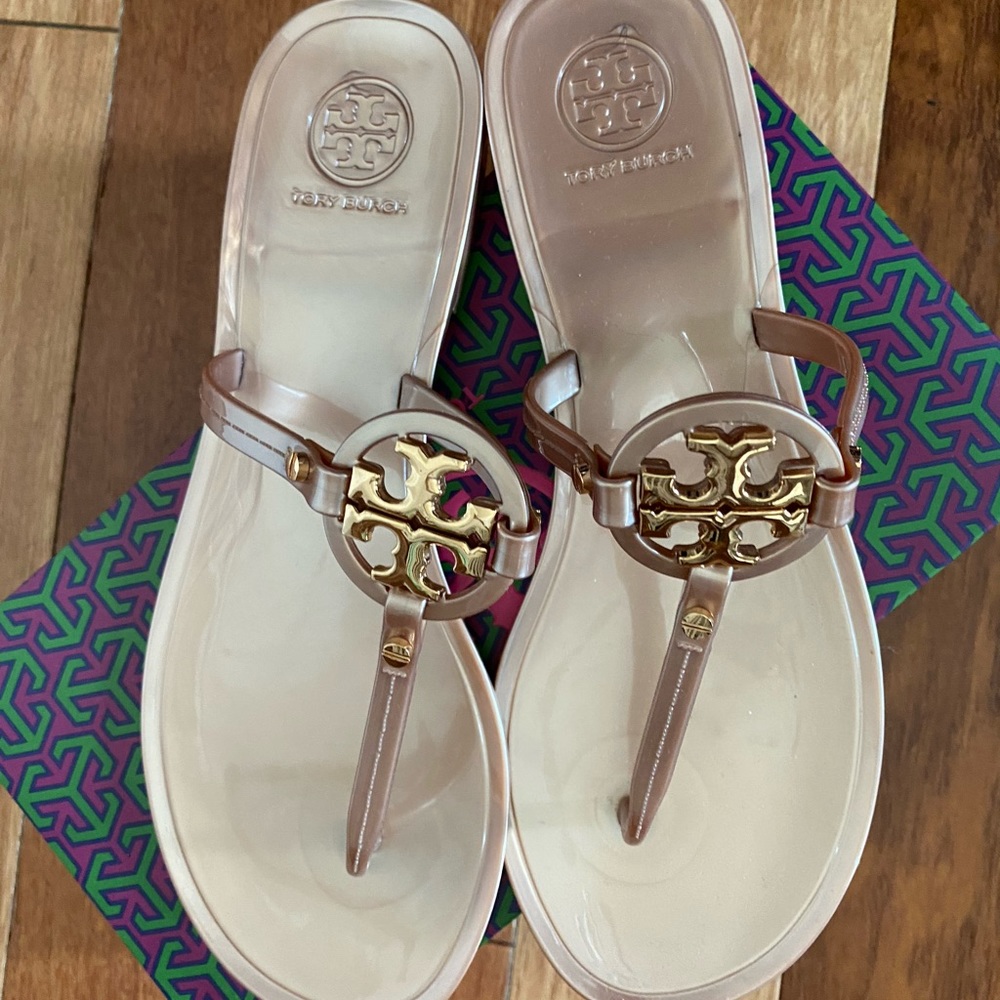 Tory Burch Mini Miller Jelly Thong Sandal